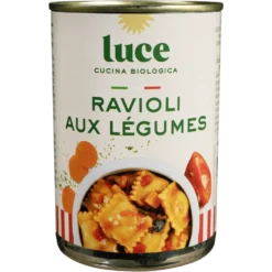 Ravioli aux légumes bio Luce - 400 g