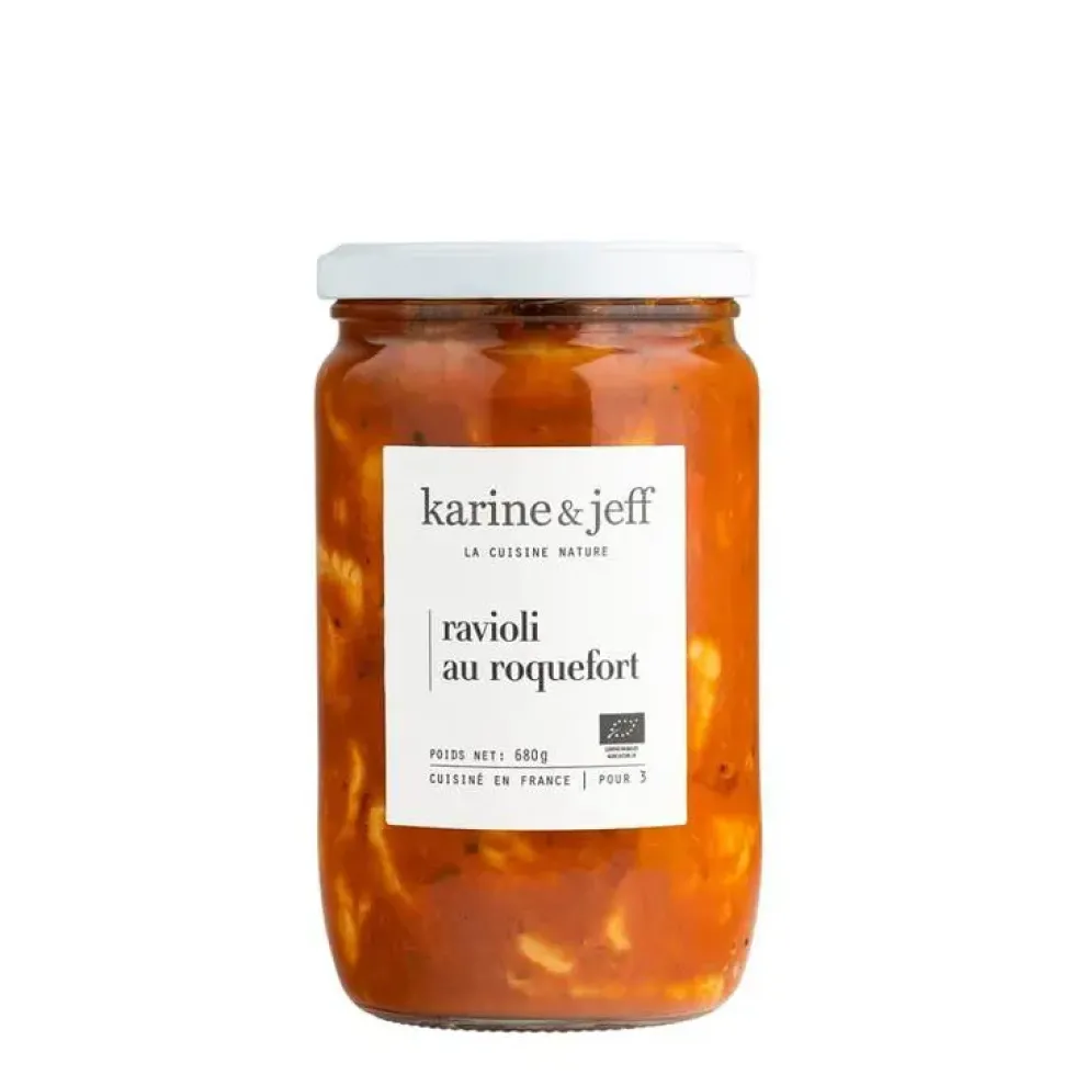Raviolis bio au roquefort 680 g