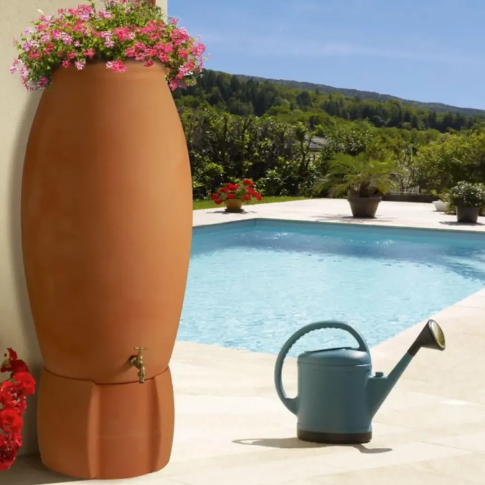Récupérateur à eau Jarre 235 L terra cotta