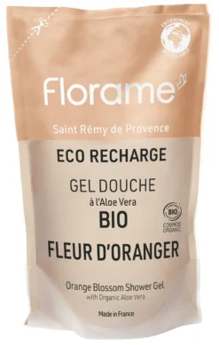 Recharge de gel douche fleur d’oranger Florame - 700 ml