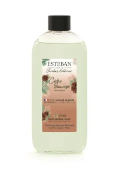 Recharge pour bouquet parfumé Esteban parfum Cèdre sauvage - 200 ml