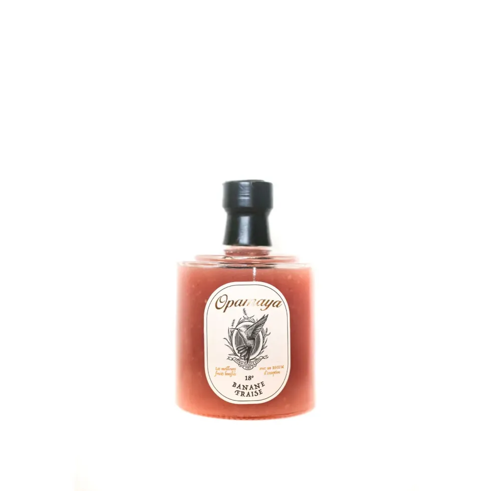 Rhum arrangé banane fraise Opamaya - 25 cl