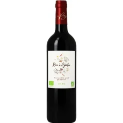 Rien à ajouter vin de Bordeaux AOC bio rouge sans sulfites Château Cajus - 75 cl