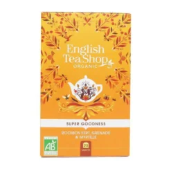 Rooibos vert, grenade et myrtille bio English Tea Shop - 20 sachets