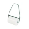Rouleau à gazon plastique blanc 70 cm avec brancard acier