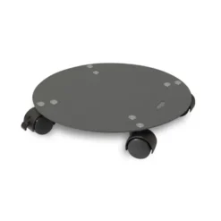 Roule-plante design rond en acier gris anthracite Louis Moulin Basics - ø 40 cm