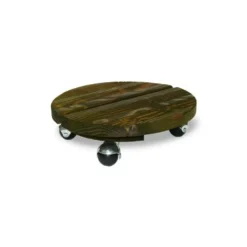 Roule-plante rond en bois vert Louis Moulin Basics - Ø 30 cm
