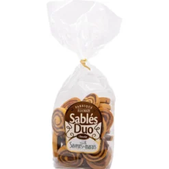 Sablés duo chocolat Saveurs des marais - 210 g