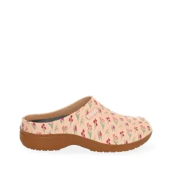 Sabot Mona coloris orange pêche en caoutchouc synthétique EVA Blackfox - pointure 37