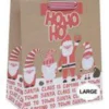 Sac cadeau cartonné motif Noël Pictura grand modèle L