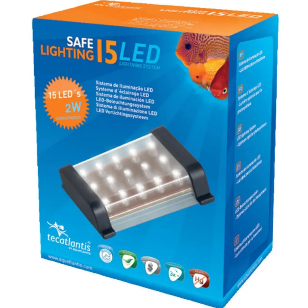 Safe Lighting 15 LED 1.2W - AQUATLANTIS (Nano Fashion Vision H, Ma Petite Ferme 8L)