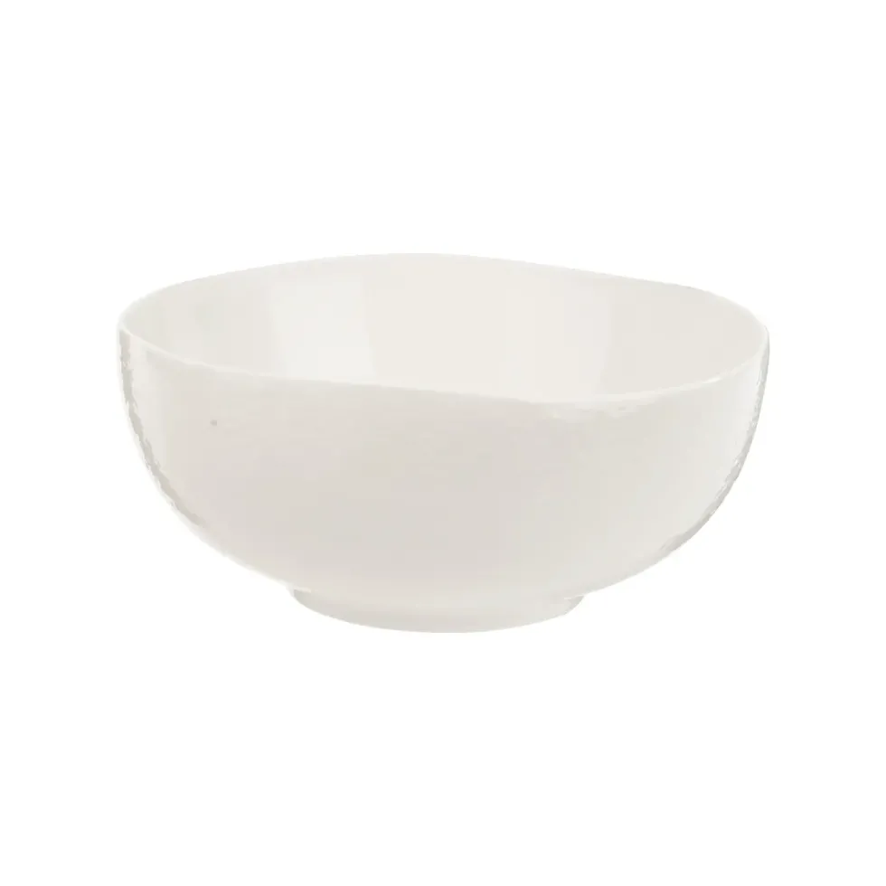 Saladier en porcelaine blanche Ecume - Ø 23,5 cm