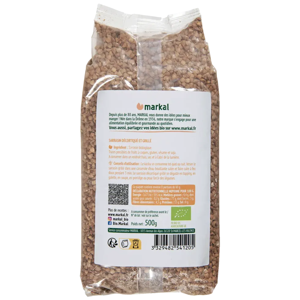 Sarrasin Kasha décortiqué bio - 500 gr