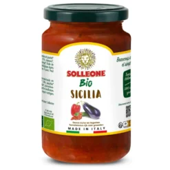 Sauce Sicilienne Solleone bio - 340 g