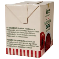 Sauce tomate Passata nature brique bio Luce - 500 g