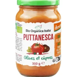 Sauce tomate puttanesca bio Bioorganica - 350 g