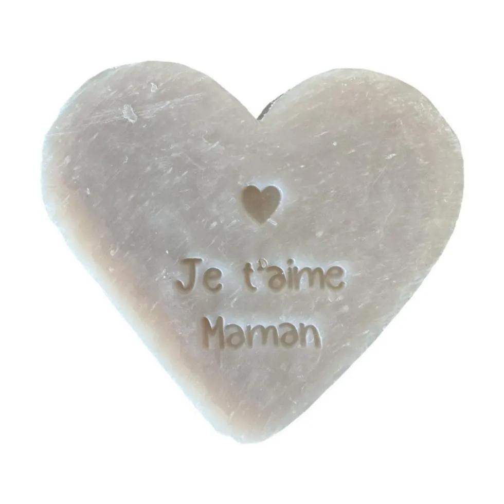 Savon cœur" Je t'aime maman"