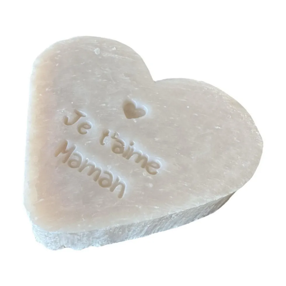 Savon cœur" Je t'aime maman"