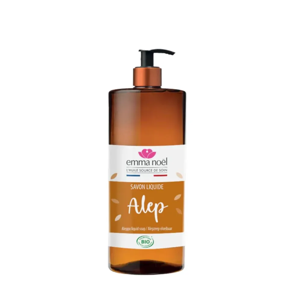 Savon liquide d'Alep bio 1 L Emile Noel EMMA NOEL