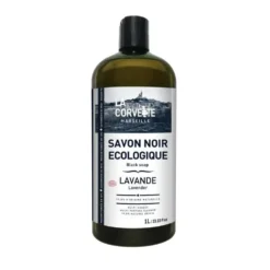 Savon noir liquide lavande 1L