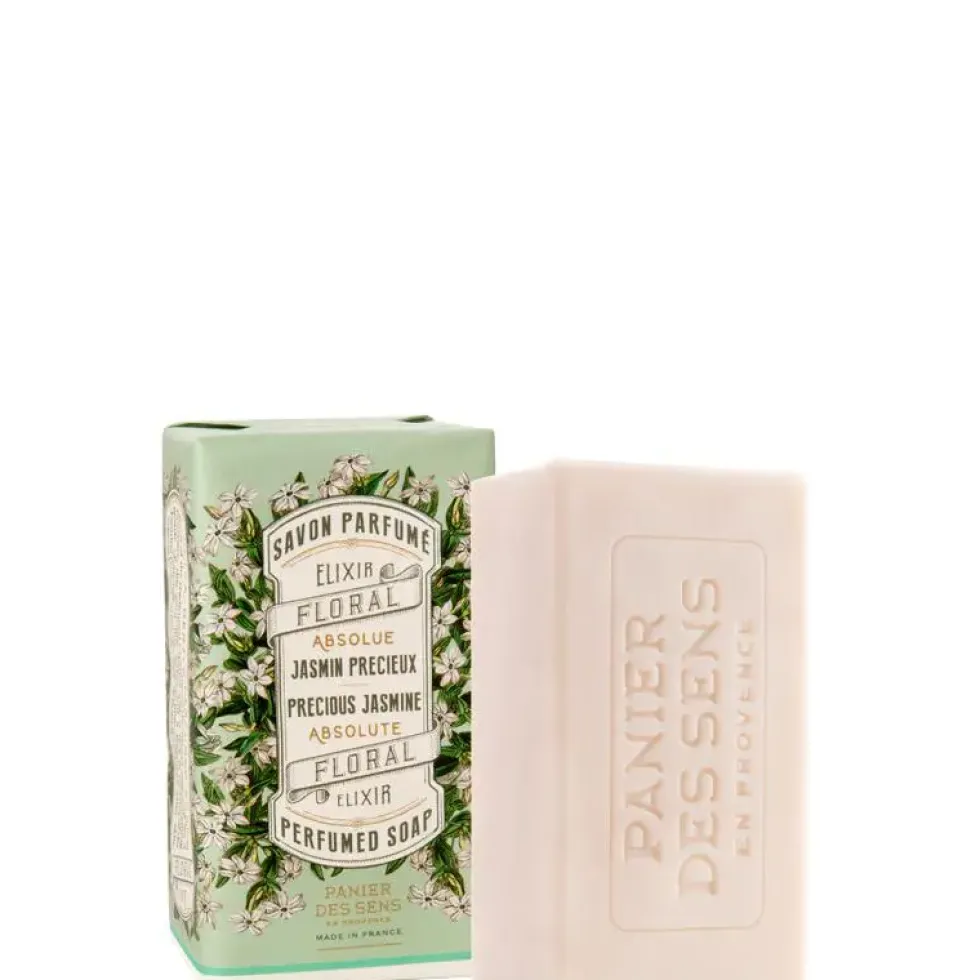 Savon parfumé jasmin précieux Panier des Sens - 150 g