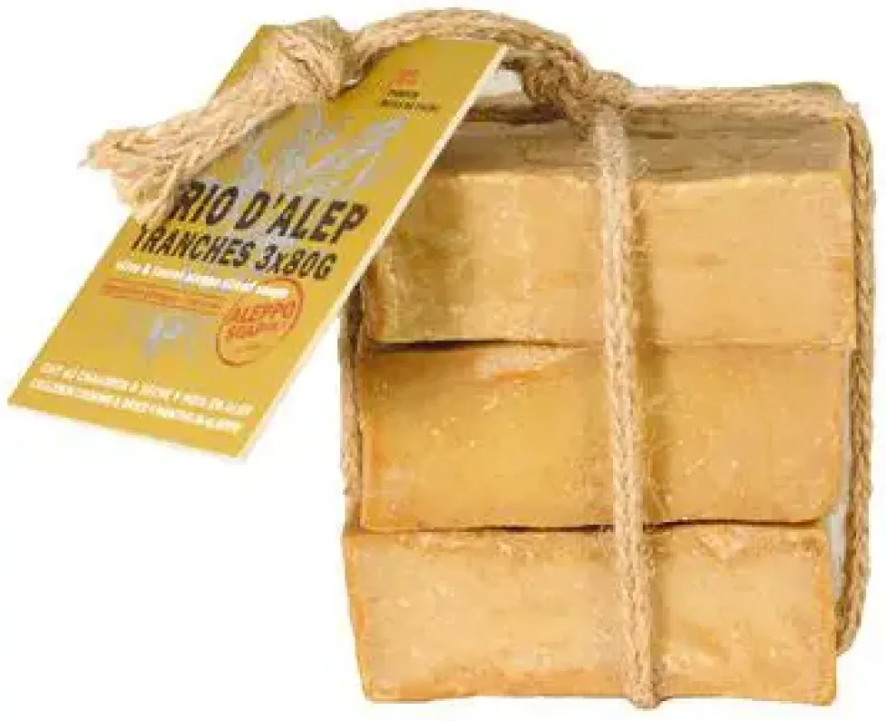 Savon Trio d'Alep Tadé Pays du Levant - 3 x 80 g