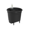 Self-watering insert d’arrosage automatique living noir Elho - 24 cm