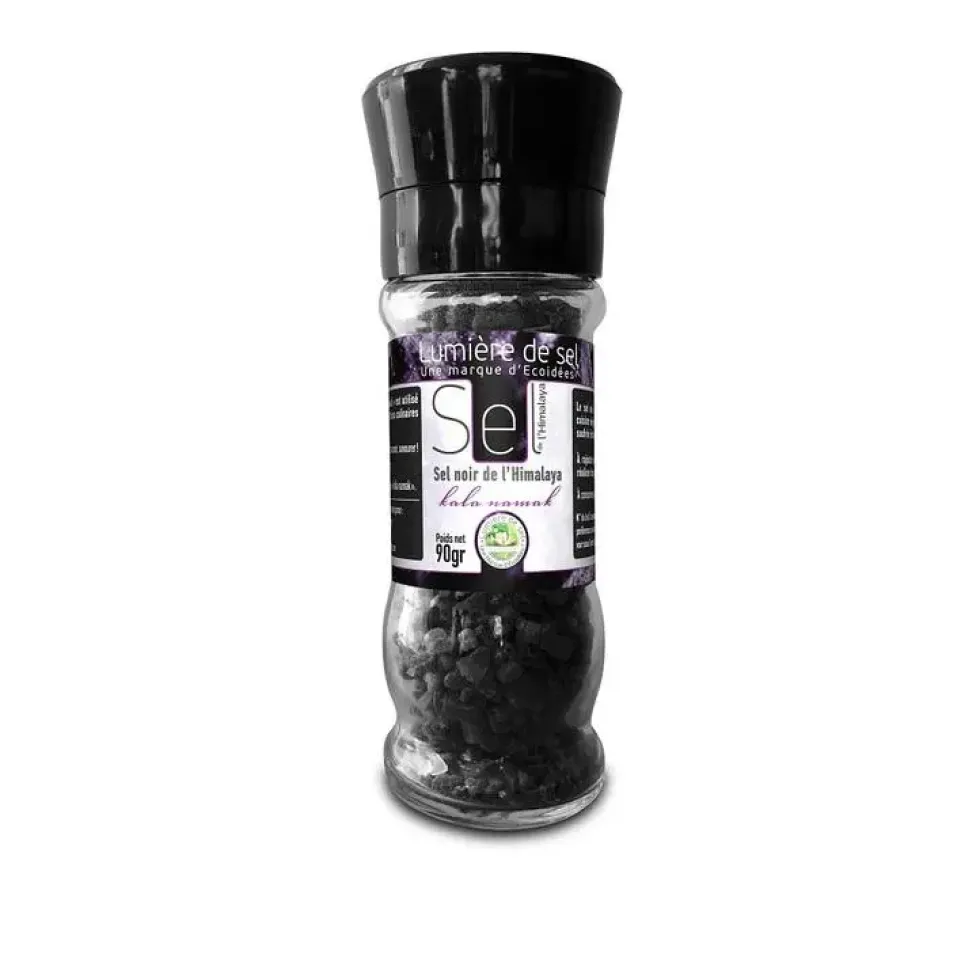 Sel noir de l'Himalaya moulin 90g