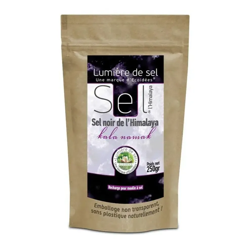 Sel noir de l'Himalaya recharge 250g