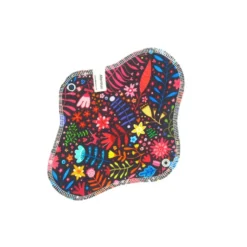 Serviette hygiénique lavable en coton bio Alterosac taille S – 15,5 x 19,5 cm