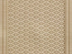 Set de table bicolore PVC et polyester camel Kadra - 45 x 33 cm