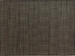 Set de table canna coloris gris en coton - 33 x 45 cm