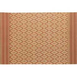 Set de table coloris rouge/or en PVC Kadra Winkler – 33 x 45 cm