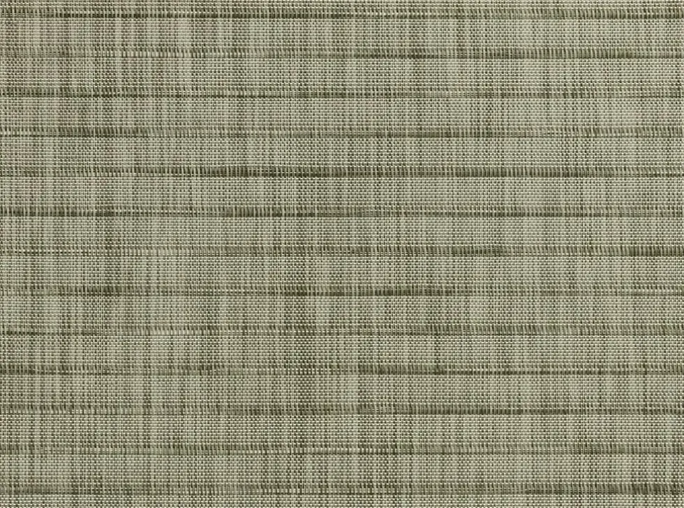 Set de table jacquard PVC et polyester coloris matcha Manoka - 45 x 33 cm