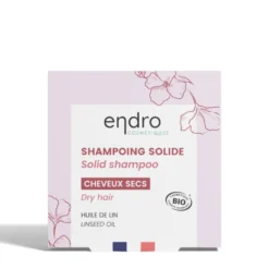 Shampoing bio solide le "Granit rose" cheveux secs Endro - 100 g