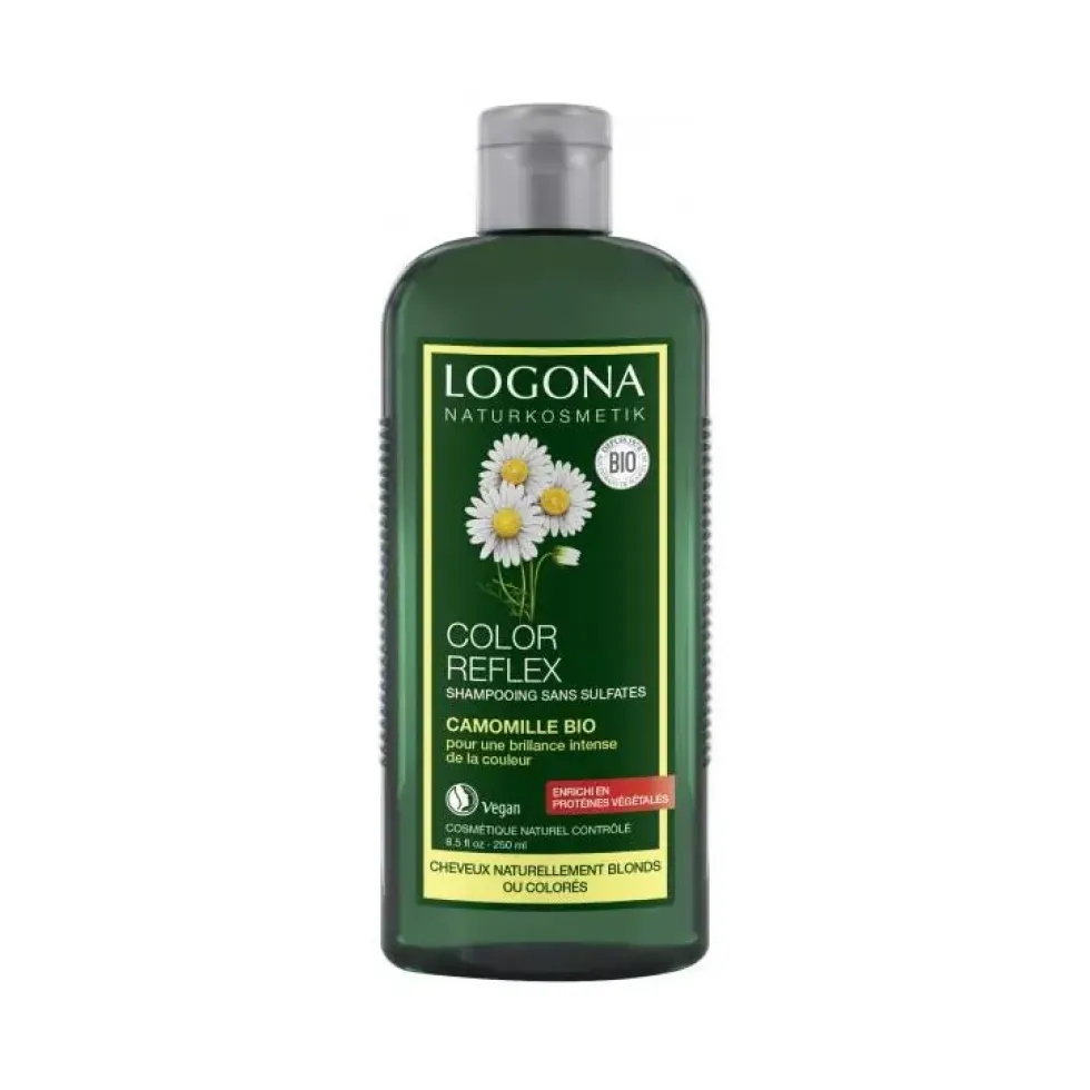 Shampoing reflets à la camomille bio en flacon de 250 ml