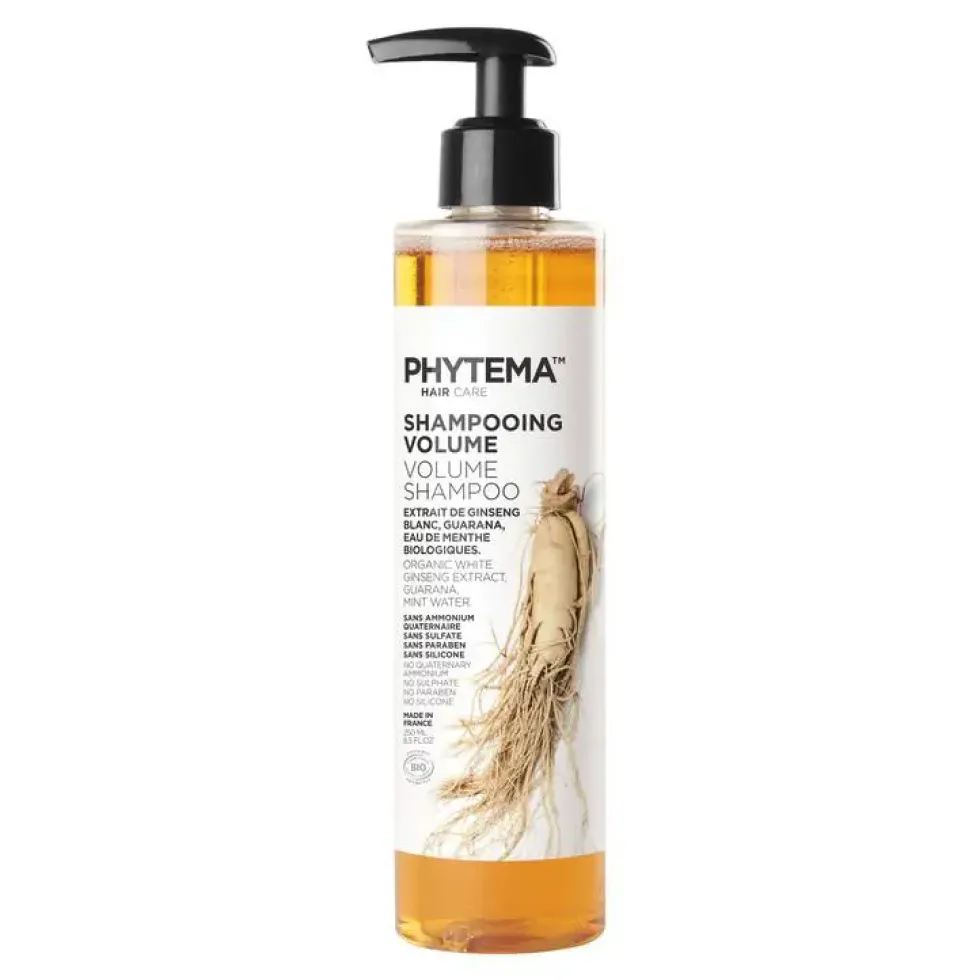 Shampoing Volume cheveux fins Flacon pompe 250 ml orange