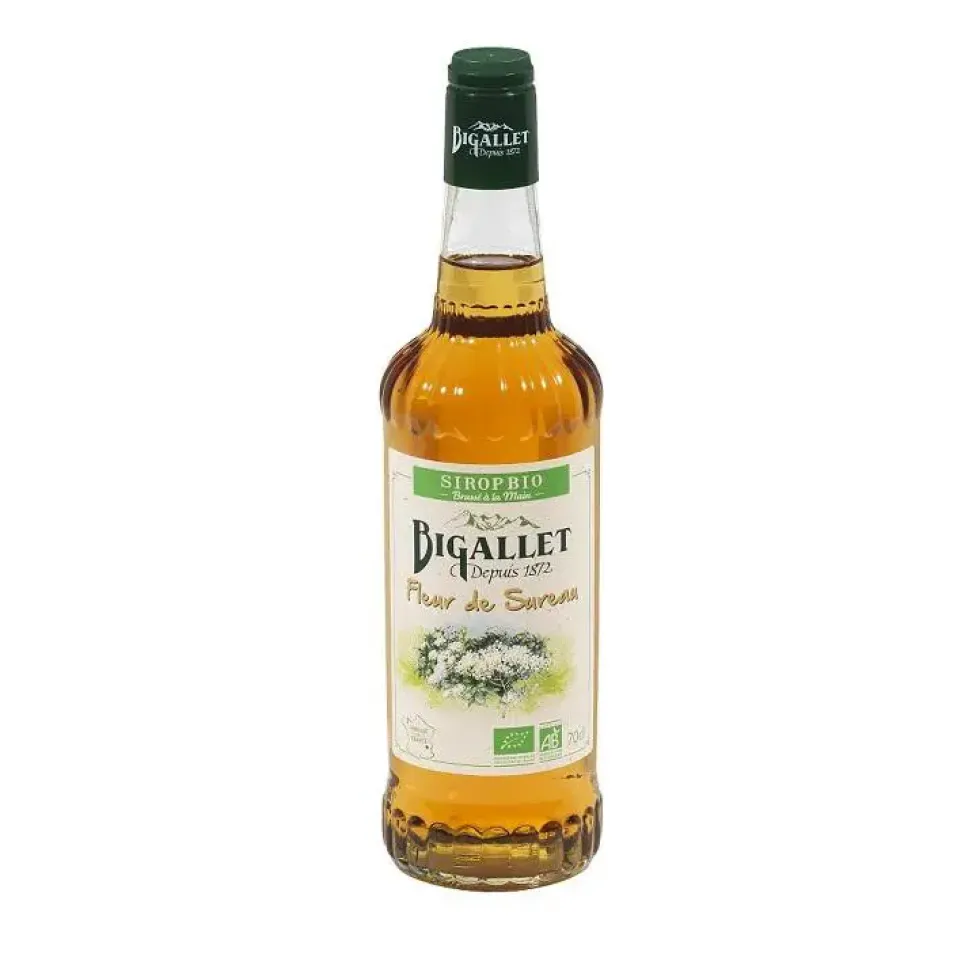 Sirop de fleur de sureau bio - 70 cl