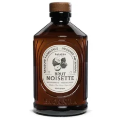 Sirop noisette brut bio coloris marron - 400 ml