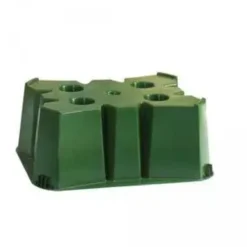 Socle vert pour récupérateur à eau rond Bellijardin - 500 litres
