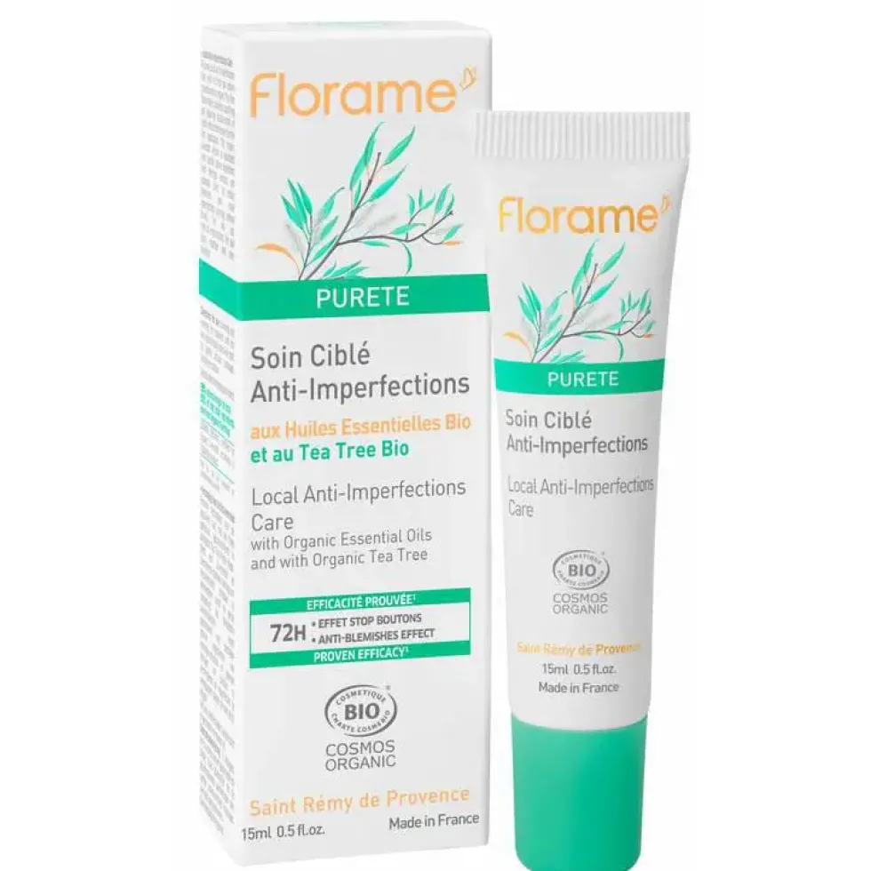 Soin ciblé anti-perfections Florame Tube et étui — 15 ml