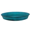 Soucoupe coloris bleu mat Poterie du Bousquet Reb - Ø 18 x H 2,5 cm