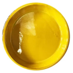 Soucoupe Les Poteries d'Albi coloris Ibiza sunshine - Ø 17 cm