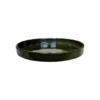 Soucoupe ronde en métal recyclé coloris vert algue vif Upcycle Cylindre XXL - Ø 40 x H 5 cm