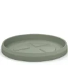 Soucoupe ronde en plastique coloris vert laguna Veca Tyle - Ø 44 cm