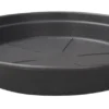 Soucoupe ronde en plastique recyclé gris ardoise Cocoripot - Ø 50 cm