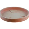 Soucoupe ronde en terre cuite Anticomestiere - Ø 25 cm