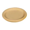 Soucoupe ronde sable D.31 x H3,2 cm