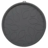 Soucoupe à roulettes gris anthracite Ø 45 cm