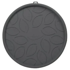 Soucoupe à roulettes gris anthracite Ø 45 cm